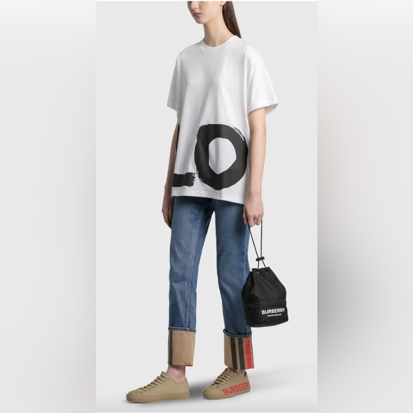 LOVE Cotton Oversized T-Shirt Love initials Imitation of famous brand , size XS - Picture 7 of 9